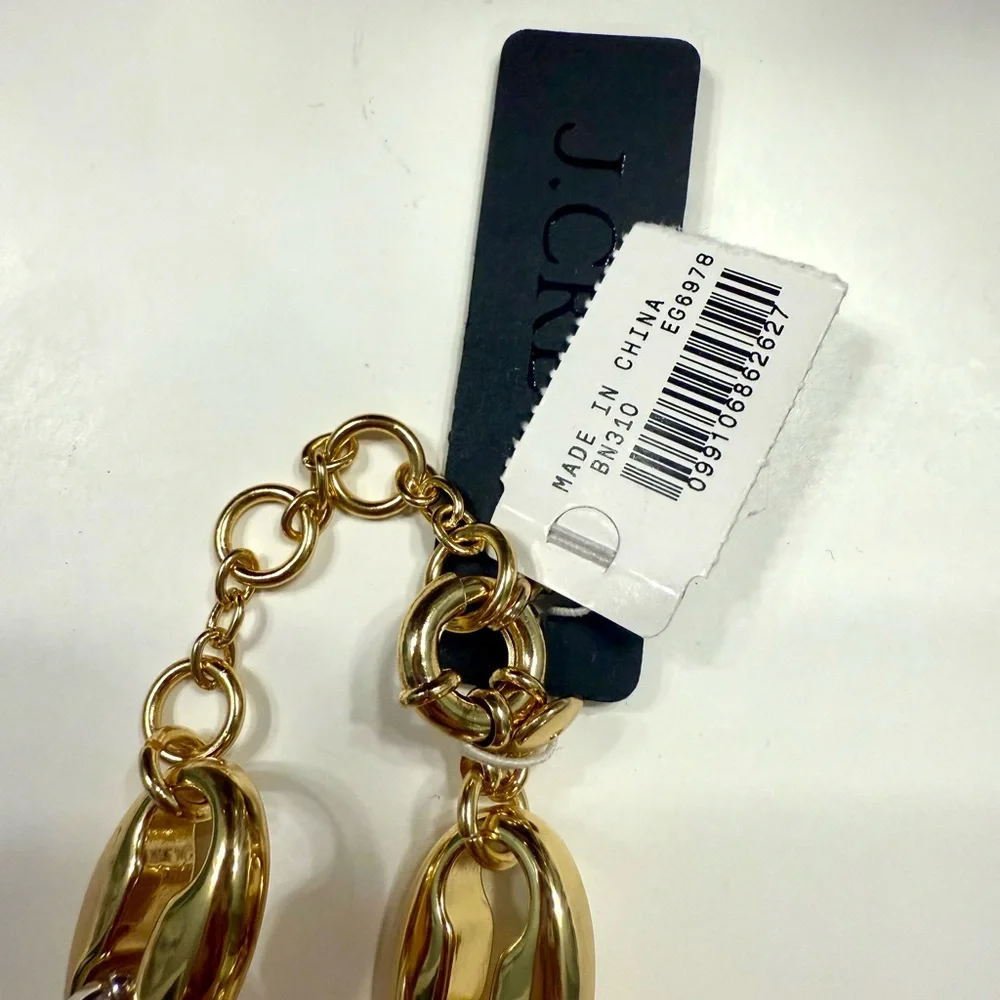 J. Crew mixed metal chainlink necklace - Picture 5 of 5